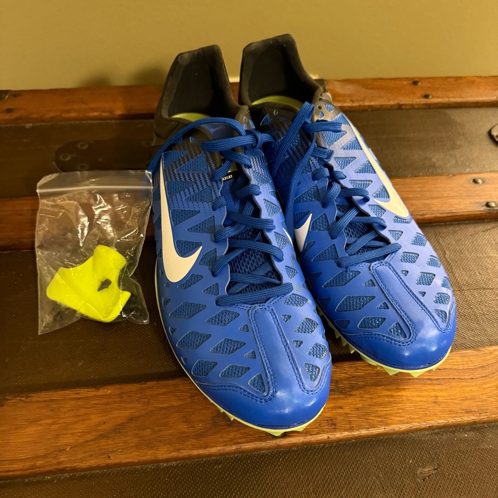 Nike Men's Blue Track Cleats 13 M